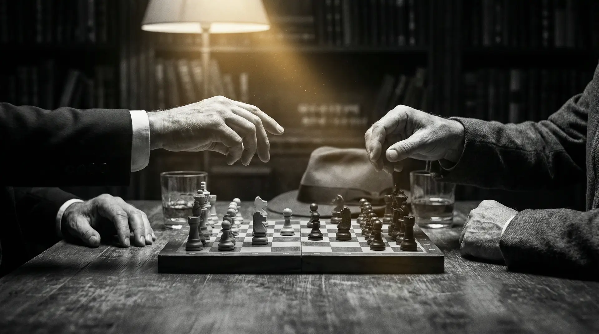 百分百感觉电影 艺术探索系列 - 非线性叙事，棋盘上的对弈象征命运的交错